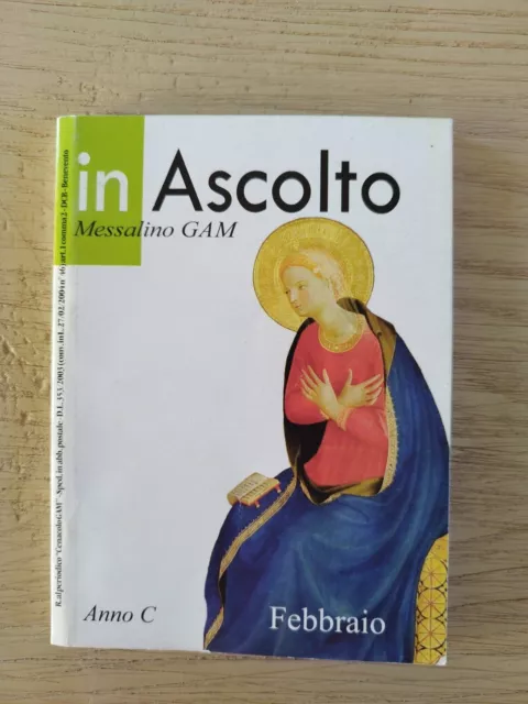 MESSALINO, IN ASCOLTO, Febbraio / Anno C, Ed. GAM EUR 8,00 - PicClick IT