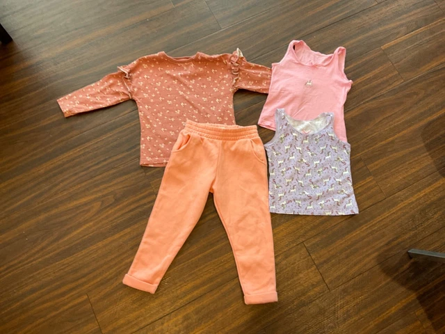 Pacchetto di abbigliamento per ragazze di 4 x età 2-3.  F&F + George