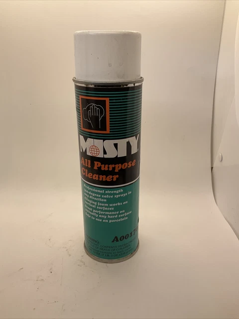 Misty 1001592 19 oz. Mint Scent, All-Purpose Cleaner Aerosol Spray 12/CT New