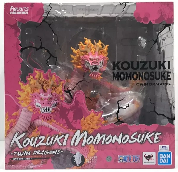 TAMASHII NATIONS Statuette One Piece PVC FiguartsZERO (Extra Battle) Kouzuki Momonosuke - Twin Dragons 29 cm