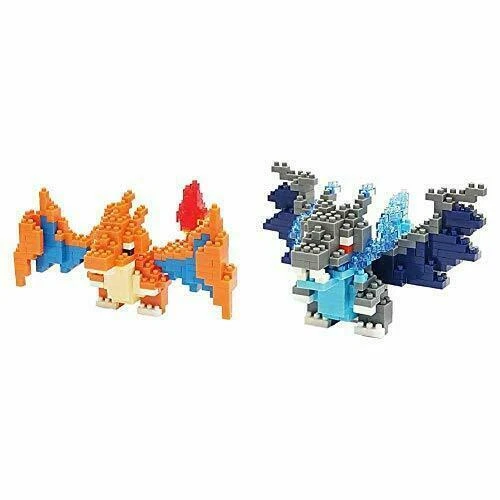 POKÉMON NANOBLOC MEGA (Charizard Glurak Dracaufeu) Y & X NBPM_058 NBPM_057 EUR 70,40 PicClick FR