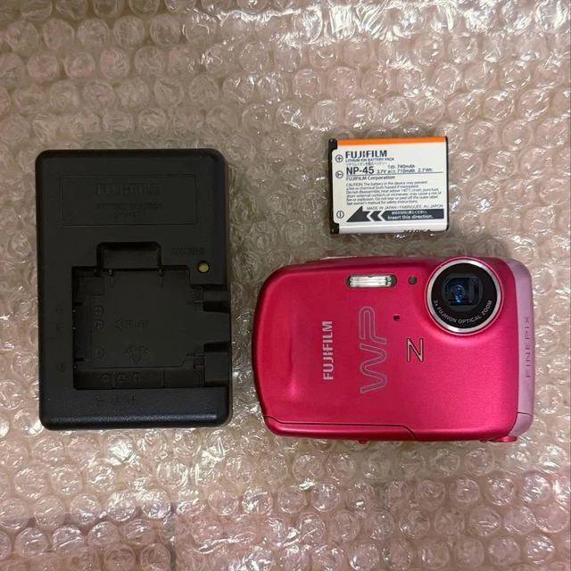 FUJIFILM FINEPIX Z33WP Pink Compact Digital Camera Tested Working