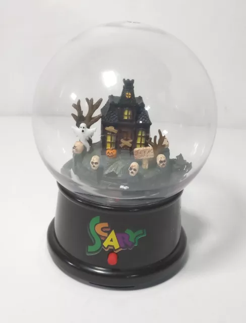 Gemmy Scary Halloween Haunted House Tornado Globe Animated. Bats fly Works!! Gemmy Scary Halloween Haunted House Tornado Globe Animated. Bats fly Works!!