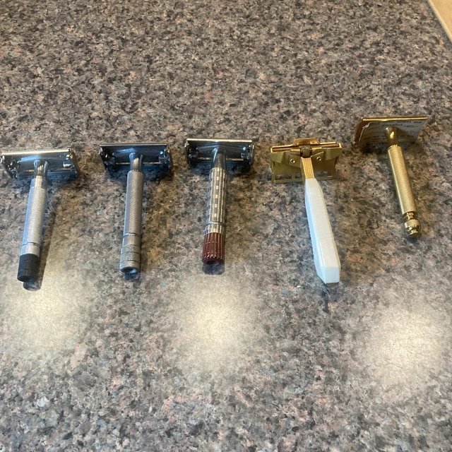 Vintage Gillette Back Tip Red Tip etc lot