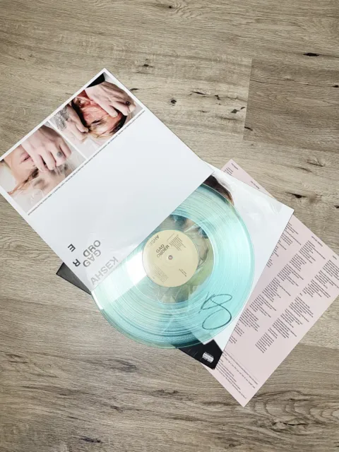 KESHA - GAG ORDER - SIGNIERT MEERGLAS GRÜN VINYL rsd handsigniert