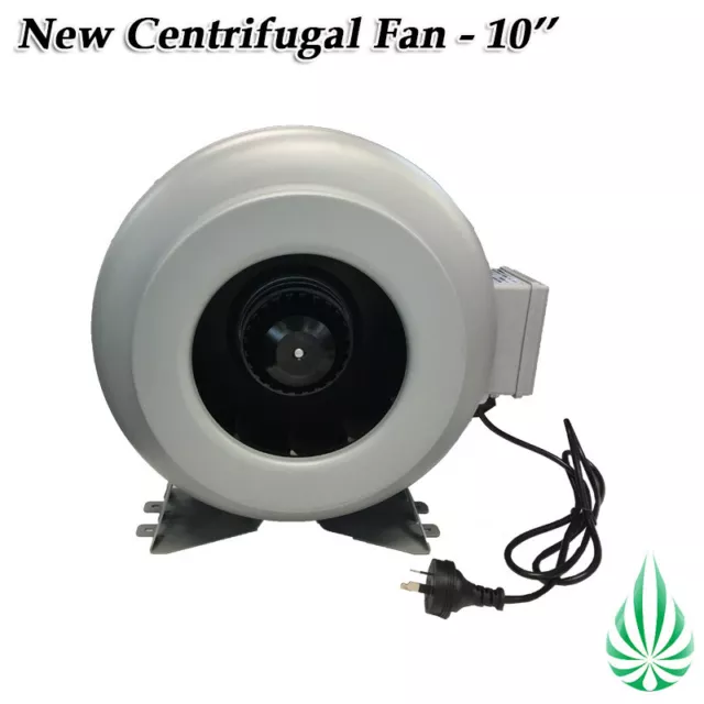 10" Inline Centrifugal Exhaust Duct Fan With High Quality Fan Speed Controller 2