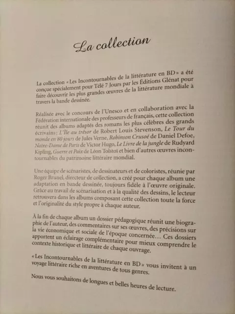 LES INCONTOURNABLES DE LA LITTERATURE EN BD : numéro 17 / Tolstoï 3