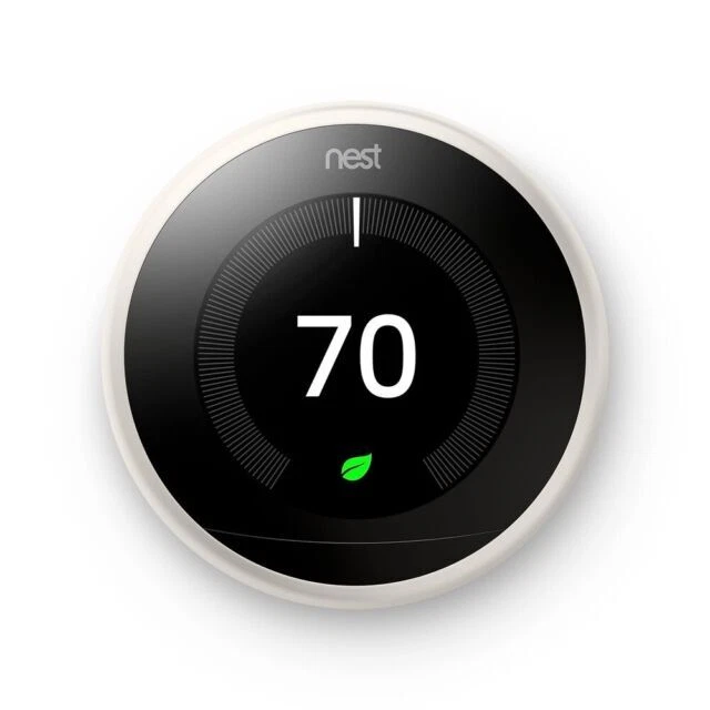 GOOGLE NEST T3017US Learning Thermostat 56.00 PicClick