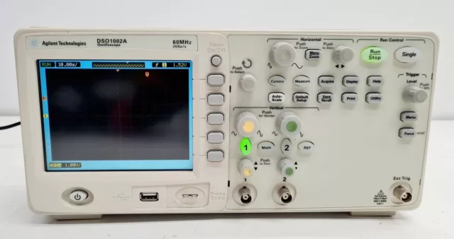 Agilent Keysight Dso 1002A Oscilloscope 60Mhz 2GSa/S Labo 3