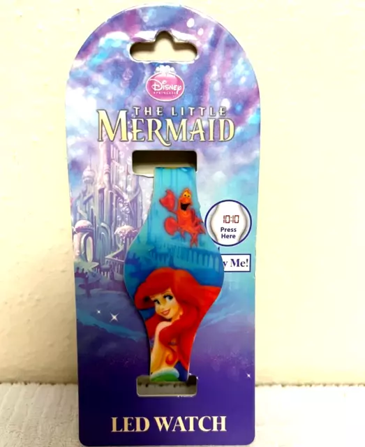 DISNEY PRINCESS THE Little Mermaid Ariel Led Watch 15.00 PicClick