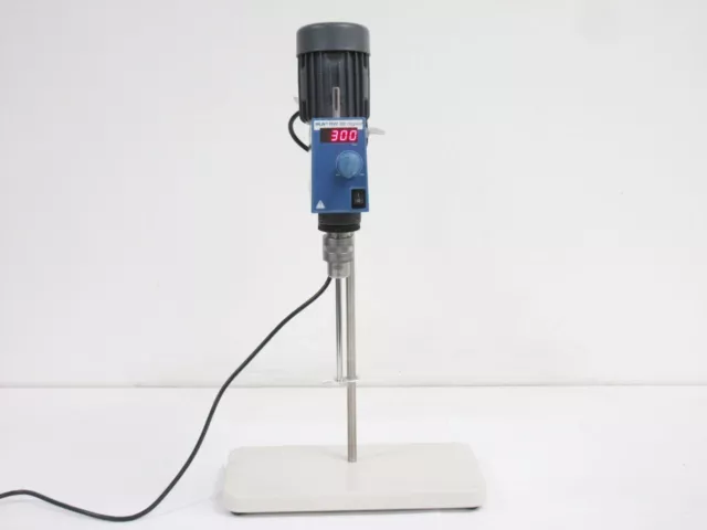 Ika Rw 20 Digital Mixer Overhead Stirrer # 0003593001 & R 1342 Propeller Stirrer