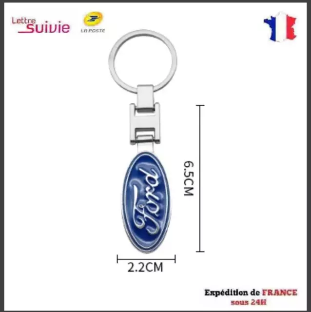 Porte Clé FORD en métal