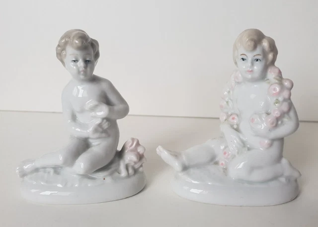 Figurine Enfants De Piano porcelaine 350 5 7,5 CM SFBJ AM HEUBACH