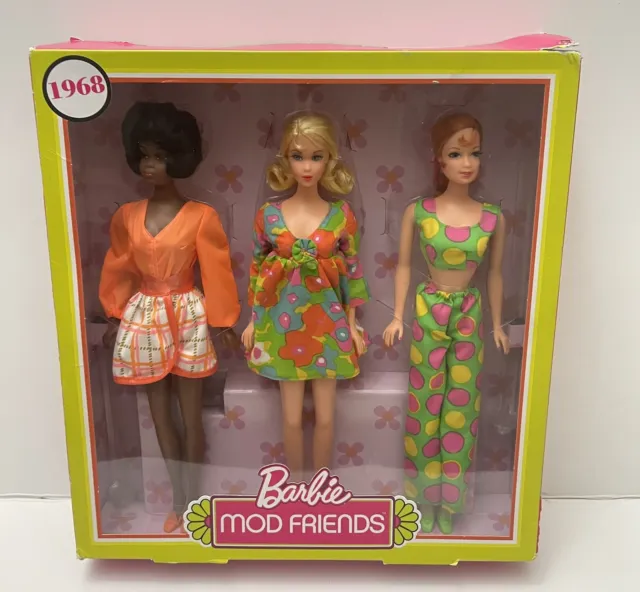 2018 Mod Friends 50th Anniversary Stacey Christie Barbie Frp00 Mattel