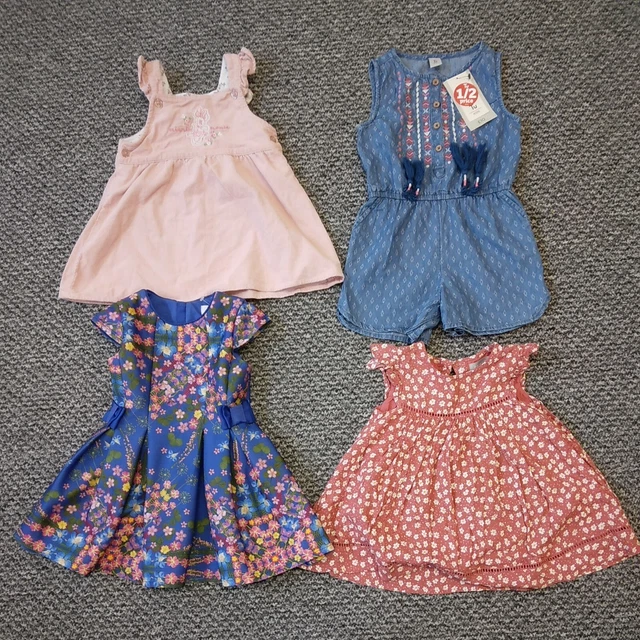 Children's Baby/Toddler Girls Clothing Bundle Job Lot 30 Items Age 12-18M GB083