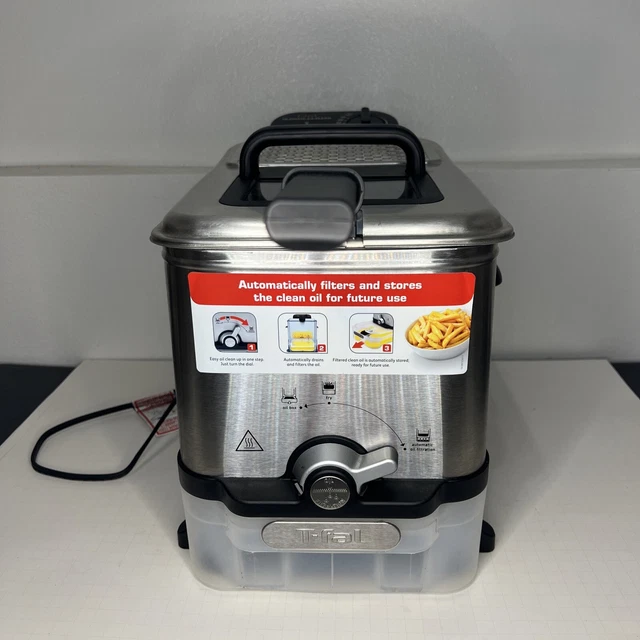 TFAL ULTIMATE EZ Clean Deep Fryer FR800 Series F58 M1 3.5L 38.76