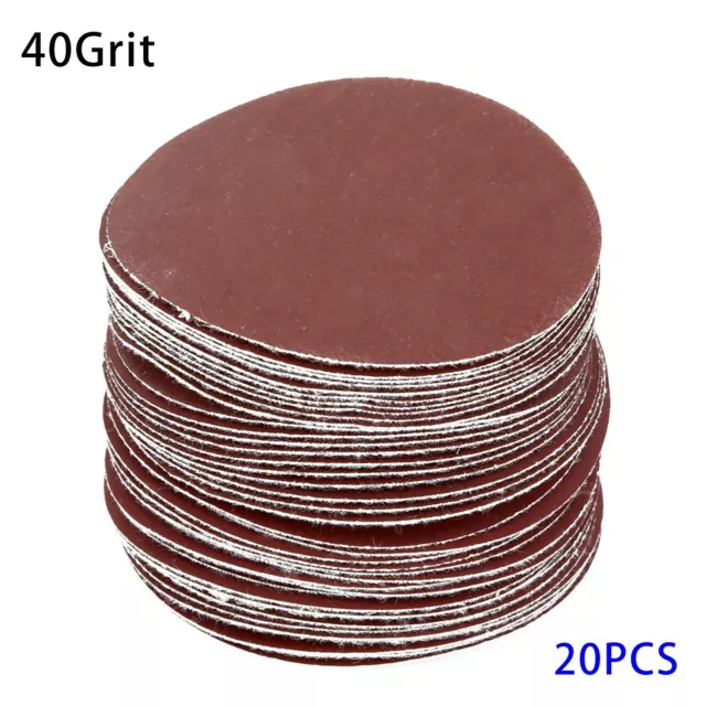 20 ud. 75 mm amoladora excéntrica 3 discos de lijado papel de lijado 2