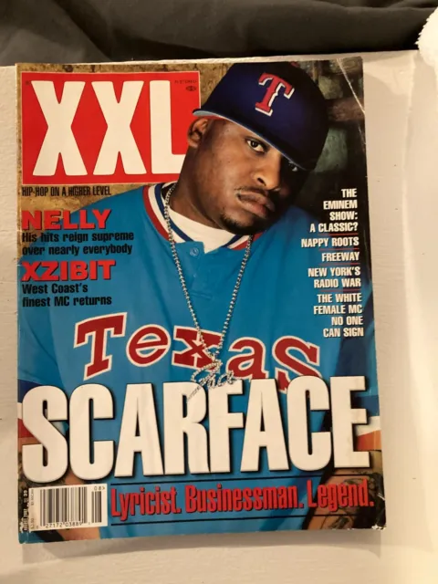 XXL Magazine Issue #39 Scarface August 2002 Lyricist. Businessman. Legend.