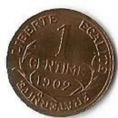 Superbe 1 centime Dupuis 1902.