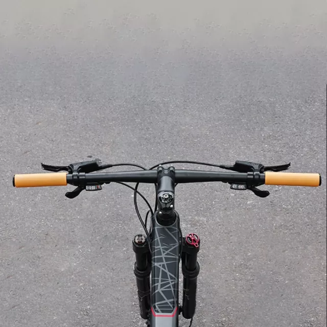 Empuñaduras de silicona para bicicleta empuñaduras antideslizantes amortiguadores manillar de ciclismo
