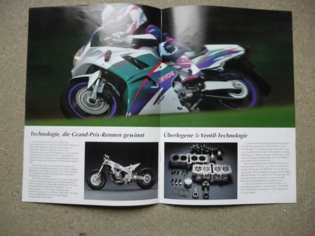 YAMAHA FZR1000  Sales Brochure Original altes Prospekt 2