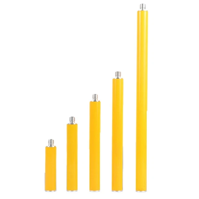 Robusta estensione antenna palo di rilevamento GPS 25 mm lunghezza 10 60 cm fibr