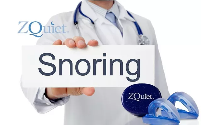 Anti Snore Mouthpiece ORIGINAL ZQUIET 2 STEP STARTER SYSTEM to Stop Snoring