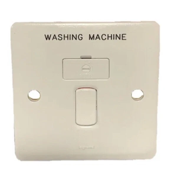 LEGRAND SYNERGY 13A Fused Spur Engraved Switches 20a DP + Neon Various ...