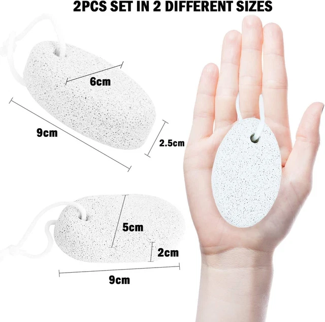 Pietra pomice per piedi set 2 pz_pietre pomice naturali cura dei piedi per duro morto 3