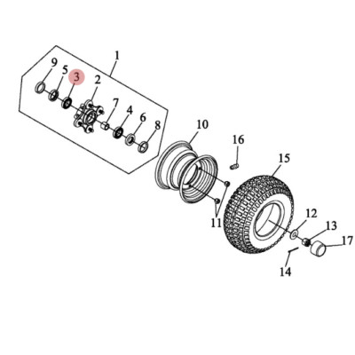 Triton ACCESS MOTO BEARING NEEDLE TRITON ACCESS BAJA OUTBACK ROADSTER REACTOR 