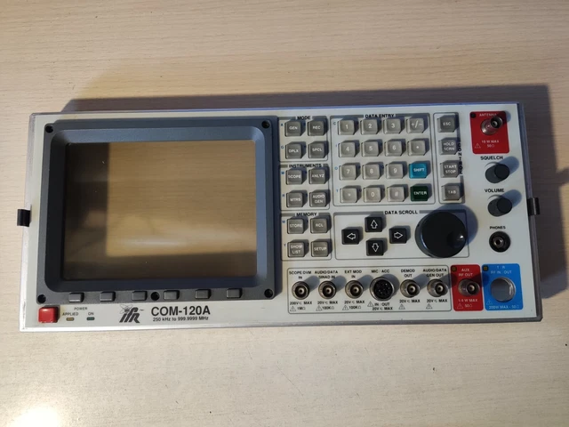 Ifr Com-120A Front Face Com120A