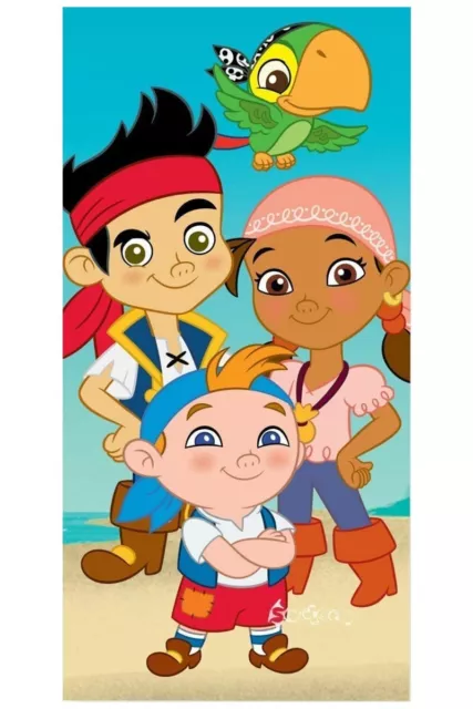 Jake and the Neverland Pirates - Disney - Asciugamano da bagno da spiaggia