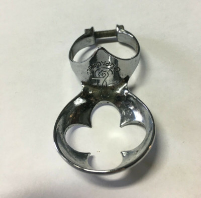 PORTA POMPA CAMPAGNOLO INOX VINTAGE PER SILCA E SIMILI BICICLETTA CORSA EROICA 