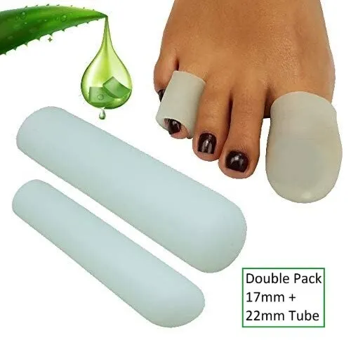 Gel Toe Protector Tubes Aloe Vera Blister Protection Bunion Corrector Foot Pain