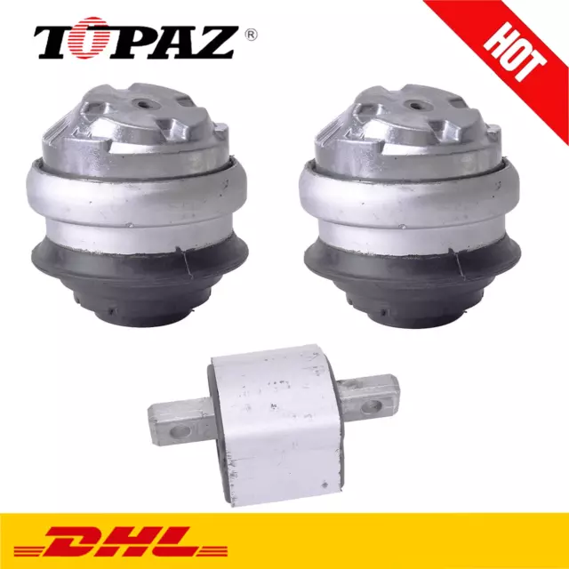 2× Lagerung Motor +Getriebelager Motorlager für Mercedes W203 R230 Vorne Links