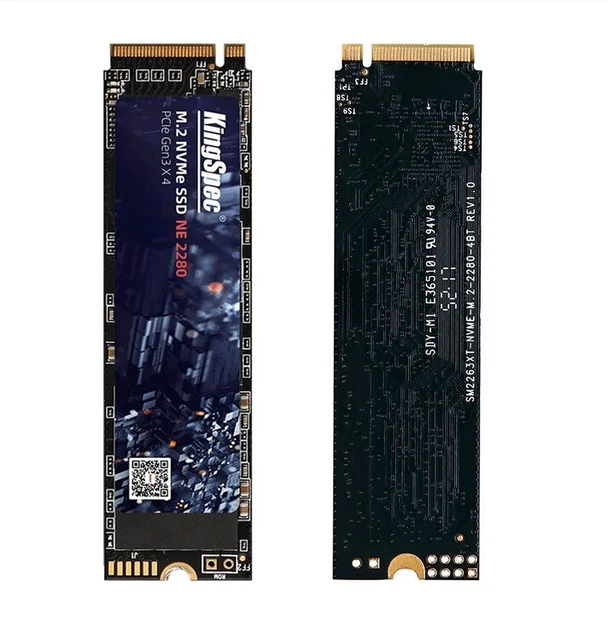 KINGSPEC M.2 NVME SSD NE 2280 PCIe Gen 3x4 -128GB EUR 27,90 - PicClick DE