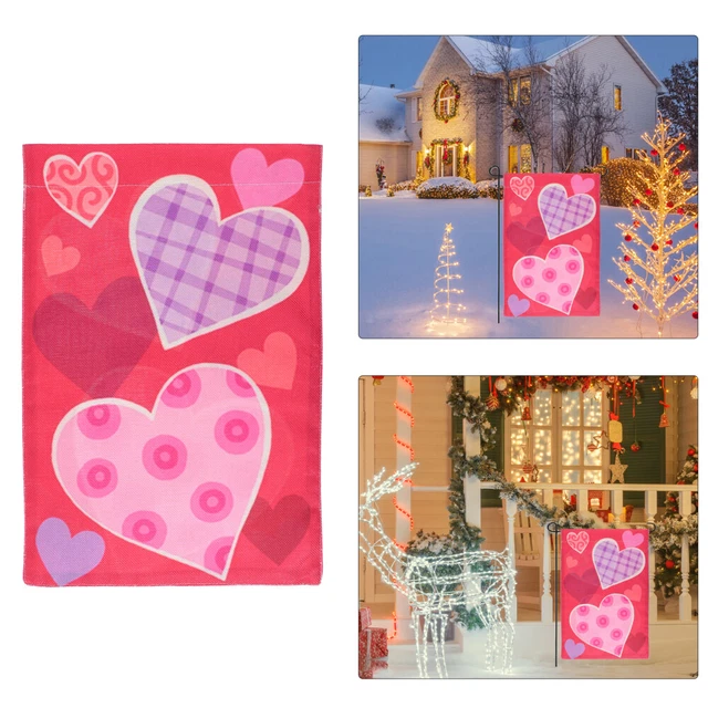 PANNEAU DE PORTE suspendu en bois pour la saint-valentin, décoration