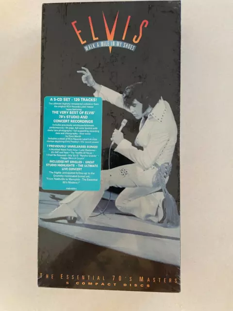 Walk a Mile in My Shoes: The Essential 70's Masters by Elvis Presley (CD, 1995)