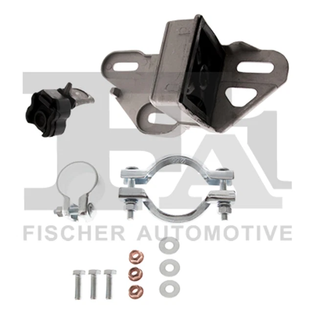 FA1 Kit Montaggio Impianto Scarichi KA220281 Gomma per Renault Clio 2 BB0A BB0F BB10 16V