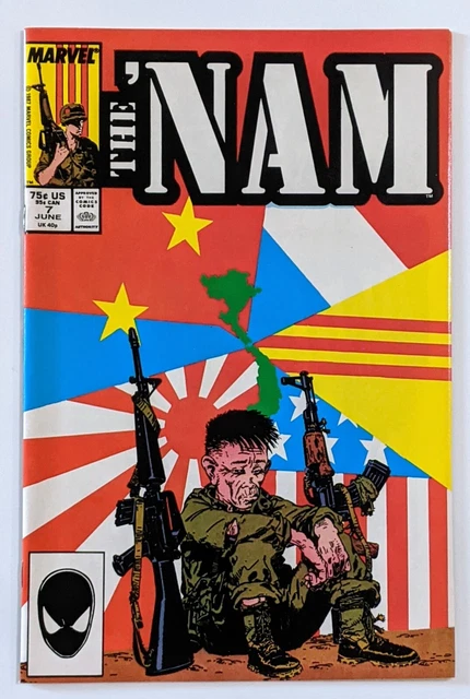 THE 'NAM 7 Marvel Comic 1987 Copper Age Nam