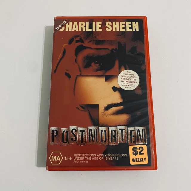 POSTMORTEM (VHS, 1998) Serial Killer Movie Thriller RocVale Film Video