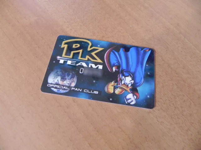 Pkard - Tessera ufficiale del Pk Team [Paperinik, Disney, Card, Paperino]