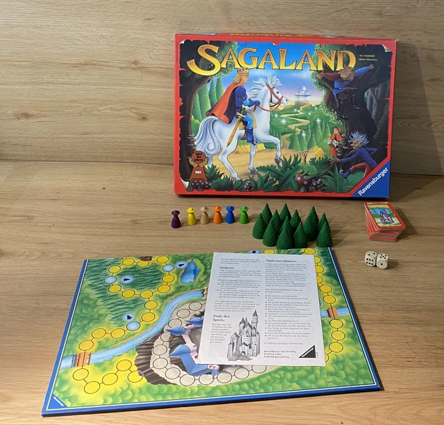 Ravensburger - Sagaland - Brettspiel - Spiel des Jahres 1982