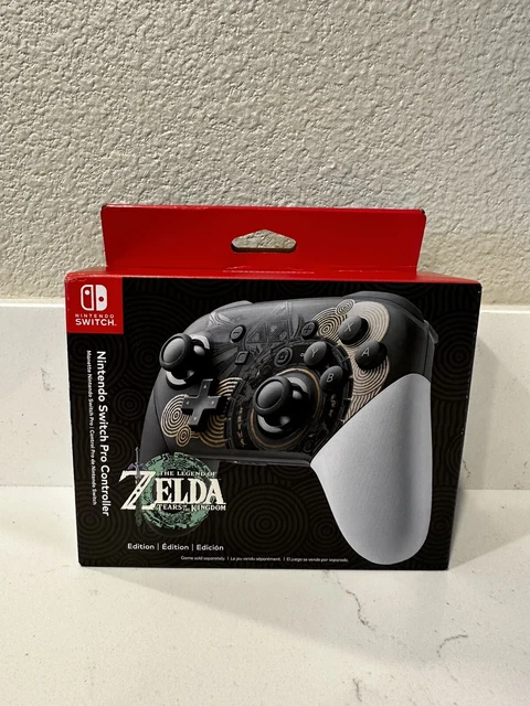 Manette Nintendo Switch Pro Collector – Zelda Tears Of The Kingdom, Neuve