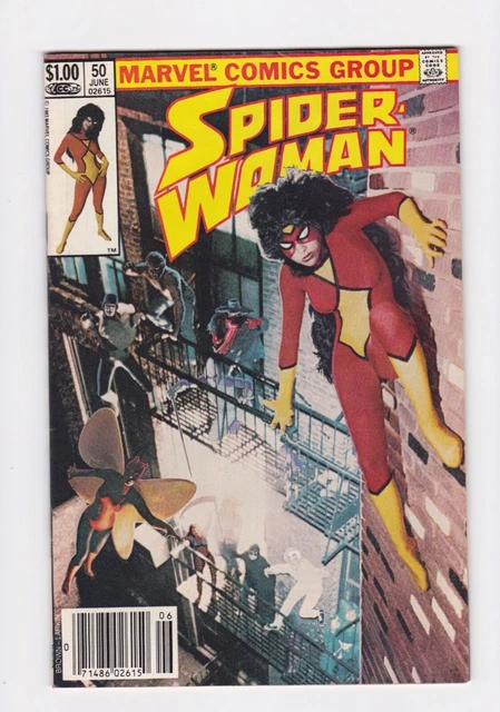 Spider Woman # 50 June 1983 1st app of Locksmith & Tick Tock Spider Woman # 50 June 1983 1st app of Locksmith & Tick Tock