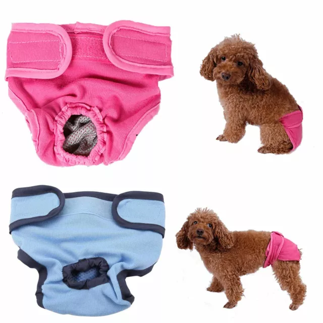 Dog Pet Female Nappy Diapers Shorts Season Sanitary Pants UndiesUnderpants Pant 2