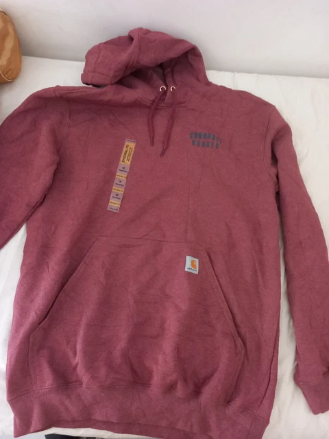 FELPA CARHARTT ROSSA Nuova Taglia M Uomo EUR 55 00 PicClick IT