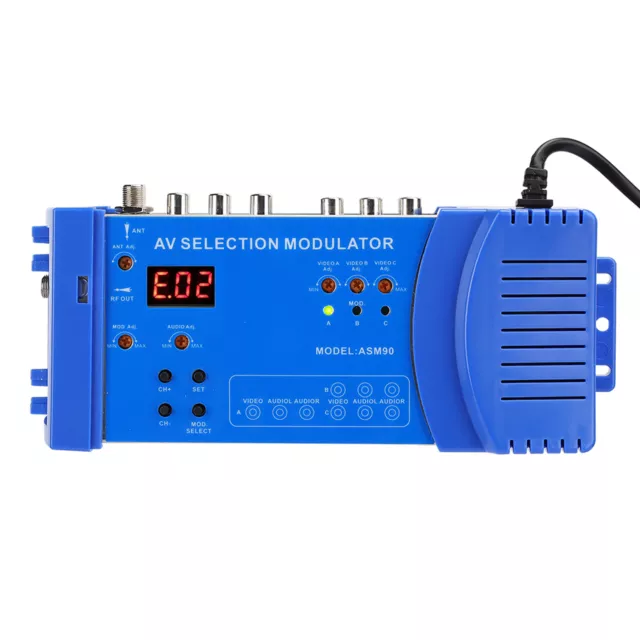 ASM90 Digital Domestic Modulator AV Optional Modulator VHF UHF PAL Standard OBM