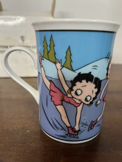 Danbury Mint Betty Boop Porcelain Collector Mug-"Betty on Ice"