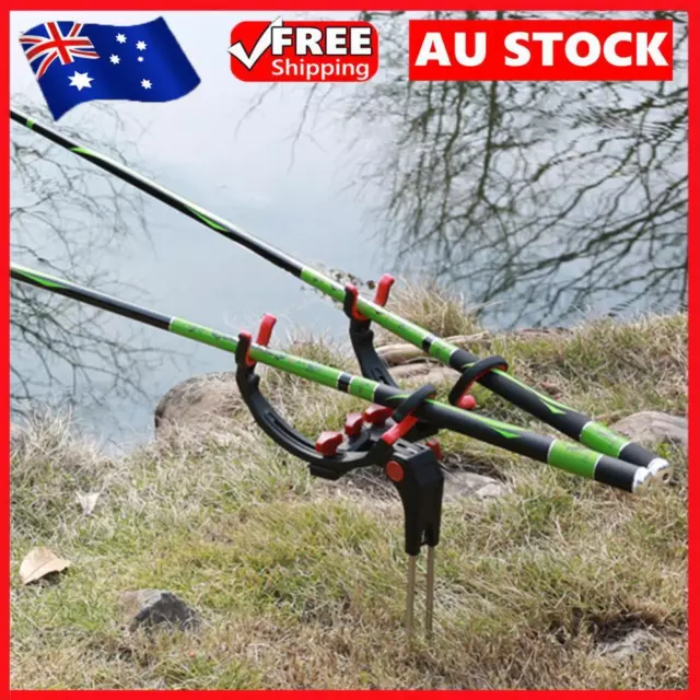 Universal Fishing Pole Holder Foldable Bracket Sea Lake Fish Rod Rack Stand